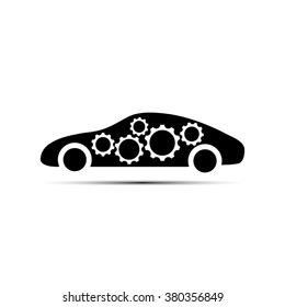Car Gears Icon.
