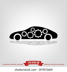 Car Gears Icon