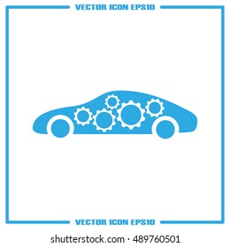 Car Gears Icon.