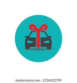 car gift icon design vector