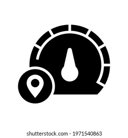 car gps icon or logo isolated sign symbol vector illustration - high quality black style vector icons
