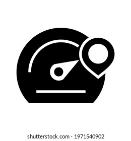 car gps icon or logo isolated sign symbol vector illustration - high quality black style vector icons
