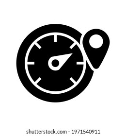 car gps icon or logo isolated sign symbol vector illustration - high quality black style vector icons
