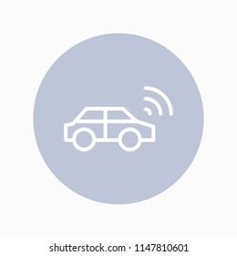 car gps icon vector
