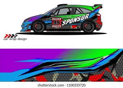 
car graphic background vector. abstract racing livery design for vehicle vinyl wrap 
