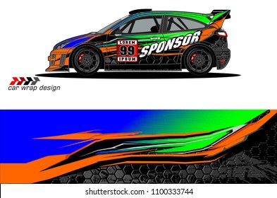 
car graphic background vector. abstract racing livery design for vehicle vinyl wrap 
