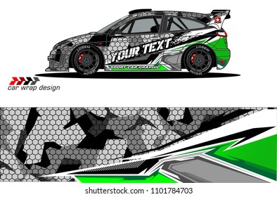 car graphic background vector. abstract racing livery design for vehicle vinyl wrap 