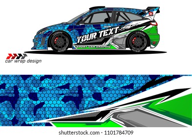 car graphic background vector. abstract racing livery design for vehicle vinyl wrap 