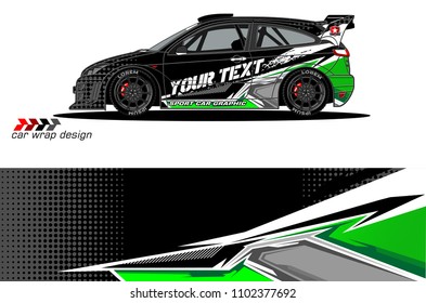
car graphic background vector. abstract racing livery design for vehicle vinyl wrap 