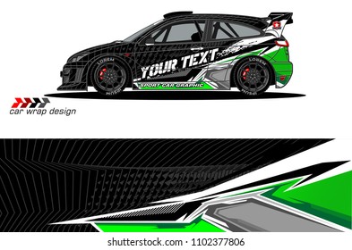 
car graphic background vector. abstract racing livery design for vehicle vinyl wrap 