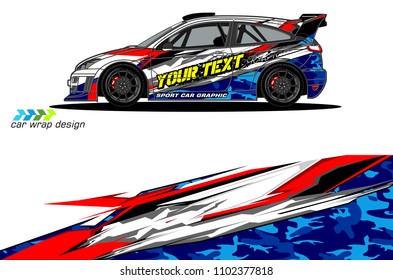 
car graphic background vector. abstract racing livery design for vehicle vinyl wrap 