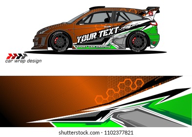 
car graphic background vector. abstract racing livery design for vehicle vinyl wrap 