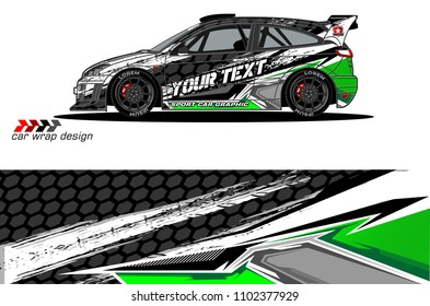 car graphic background vector. abstract racing design for vehicle vinyl wrap
