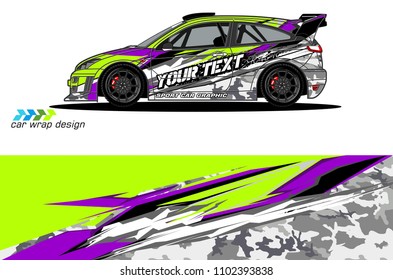 
car graphic background vector. abstract racing livery design for vehicle vinyl wrap 
