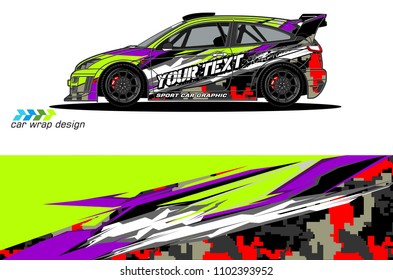 
car graphic background vector. abstract racing livery design for vehicle vinyl wrap 