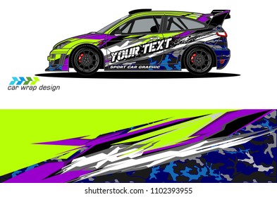 
car graphic background vector. abstract racing livery design for vehicle vinyl wrap 