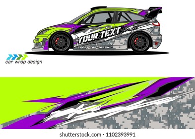 
car graphic background vector. abstract racing livery design for vehicle vinyl wrap 