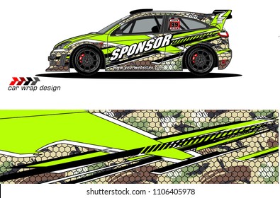 car graphic background vector. abstract racing livery design for vehicle vinyl wrap 
