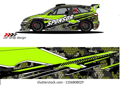 
car graphic background vector. abstract racing livery design for vehicle vinyl wrap 