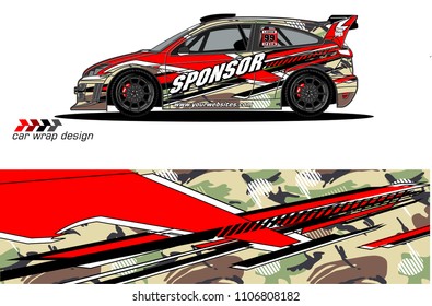 
car graphic background vector. abstract racing livery design for vehicle vinyl wrap 