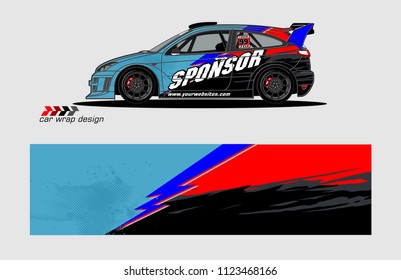 car graphic background vector. abstract racing livery design for vehicle vinyl wrap 