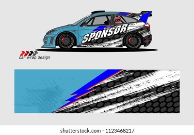 car graphic background vector. abstract racing livery design for vehicle vinyl wrap 