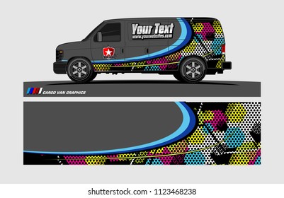 car graphic background vector. abstract racing livery design for vehicle vinyl wrap 