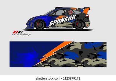 car graphic background vector. abstract racing livery design for vehicle vinyl wrap 