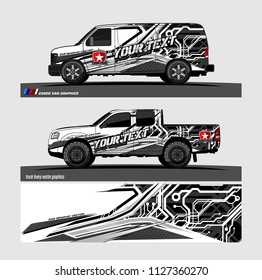car graphic background vector. abstract racing livery design for vehicle vinyl wrap 