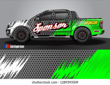 car graphic background vector. abstract racing livery design for vehicle vinyl wrap 