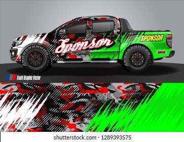 car graphic background vector. abstract racing livery design for vehicle vinyl wrap 