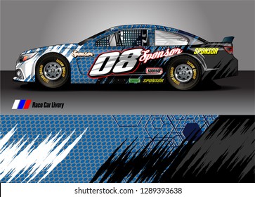 car graphic background vector. abstract racing livery design for vehicle vinyl wrap 