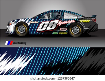 car graphic background vector. abstract racing livery design for vehicle vinyl wrap 