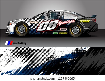 car graphic background vector. abstract racing livery design for vehicle vinyl wrap 