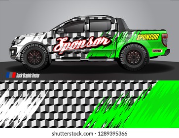 car graphic background vector. abstract racing livery design for vehicle vinyl wrap 
