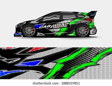 car graphic background vector. abstract lines vector concept  for vehicles graphics vinyl wrap 
