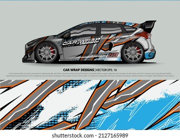 car graphic background vector. abstract race style livery design for vehicle vinyl sticker wrap