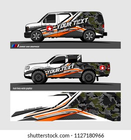 car graphic decal background vector. abstract racing livery design for vehicle vinyl wrap 