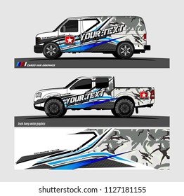 car graphic decal background vector. abstract racing livery design for vehicle vinyl wrap 