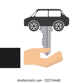 car graphic design , vector illustration