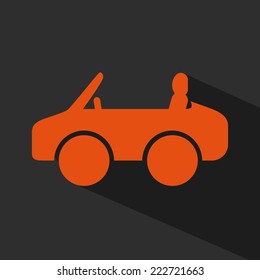 car graphic design , vector illustration