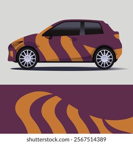 Car  graphic vector. abstract grunge background design for vehicle vinyl wrap and car branding.