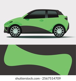 Car graphic vector. abstract grunge background design for vehicle vinyl wrap and car branding.