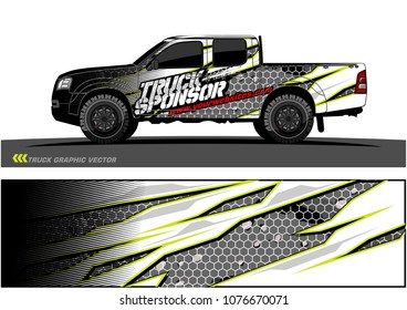 
Car graphic vector. abstract racing shape with modern camouflage design for vehicle vinyl wrap 
