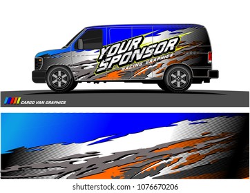 
Car graphic vector. abstract racing shape with modern camouflage design for vehicle vinyl wrap 
