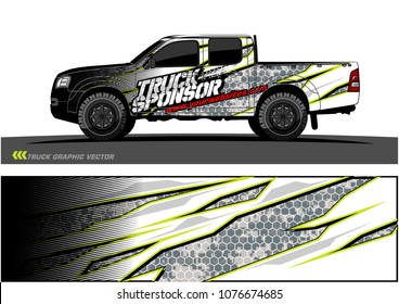 
Car graphic vector. abstract racing shape with modern camouflage design for vehicle vinyl wrap 
