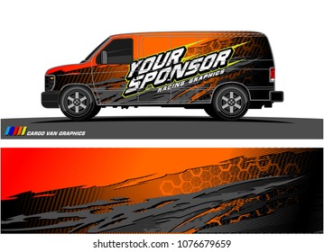 Car graphic vector. abstract racing shape with modern camouflage design for vehicle vinyl wrap 
