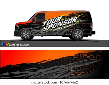 Car graphic vector. abstract racing shape with modern camouflage design for vehicle vinyl wrap 
