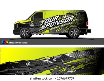 Car graphic vector. abstract racing shape with modern camouflage design for vehicle vinyl wrap 
