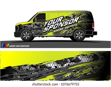 Car graphic vector. abstract racing shape with modern camouflage design for vehicle vinyl wrap 
